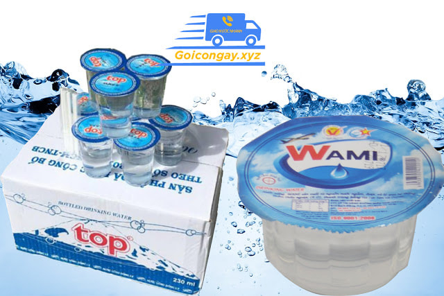 Giao nước suôi ly nhựa Top Wami TP HCM